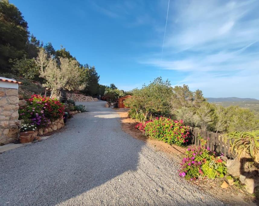 Casa Can Lluc Con Piscina, Jardin Y Vista Al Campo Sant Miquel de Balansat Eksteriør billede
