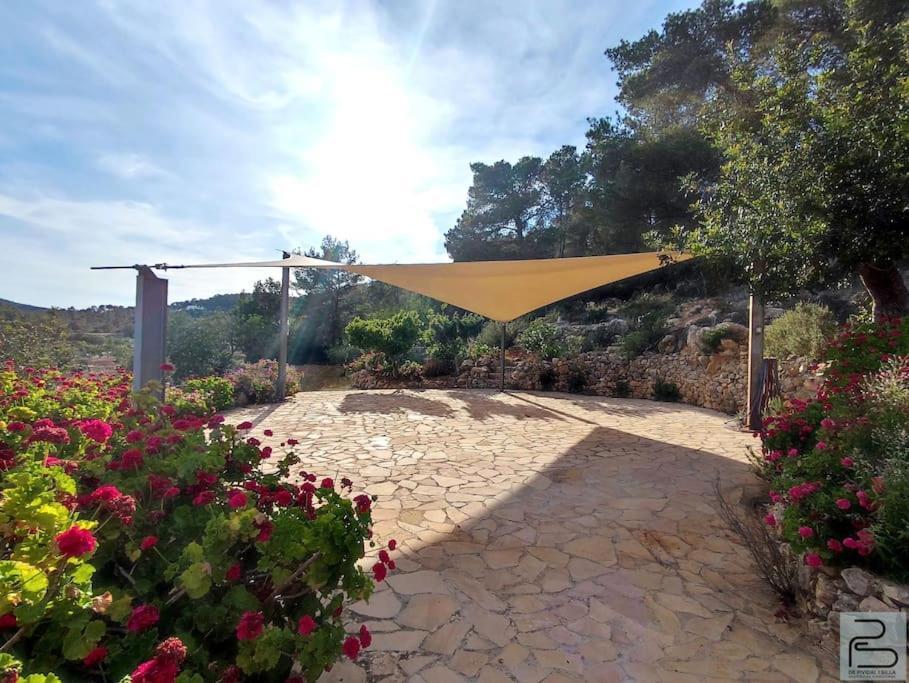 Casa Can Lluc Con Piscina, Jardin Y Vista Al Campo Sant Miquel de Balansat Eksteriør billede