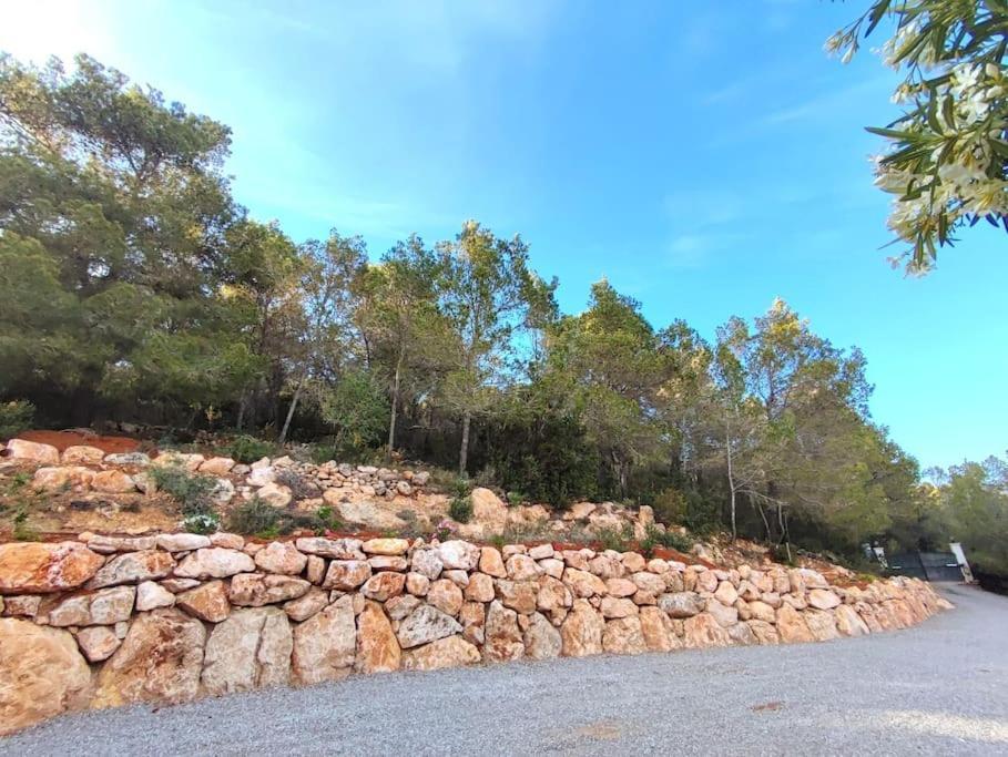 Casa Can Lluc Con Piscina, Jardin Y Vista Al Campo Sant Miquel de Balansat Eksteriør billede