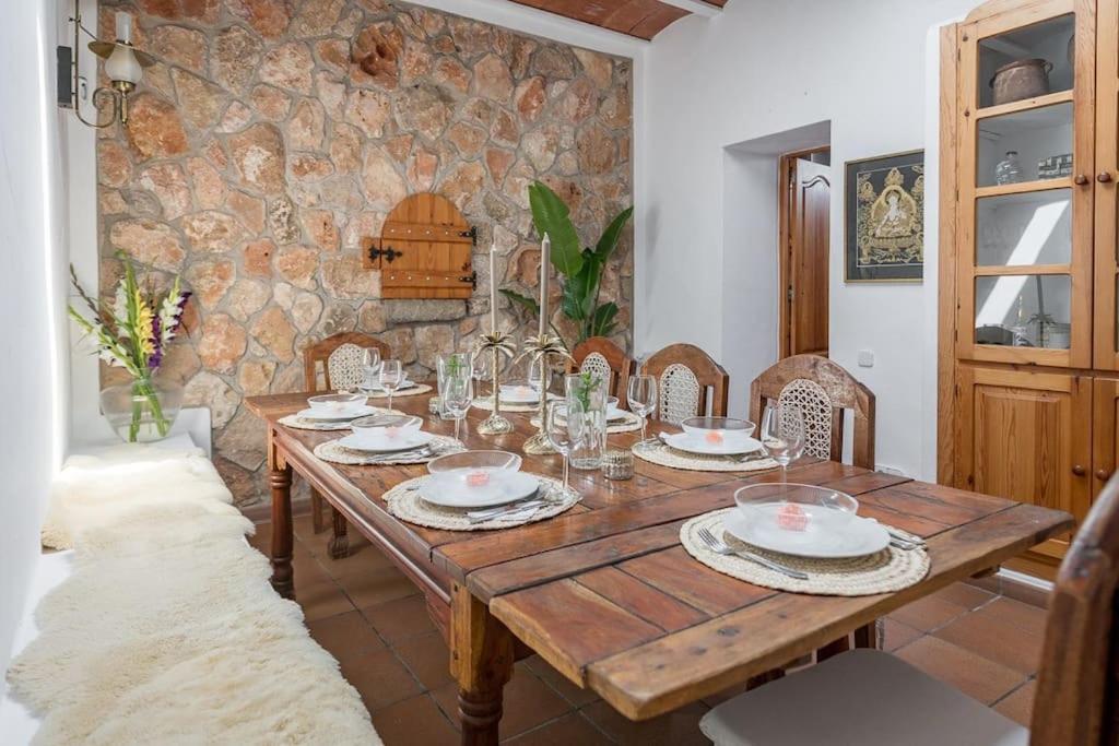 Casa Can Lluc Con Piscina, Jardin Y Vista Al Campo Sant Miquel de Balansat Eksteriør billede