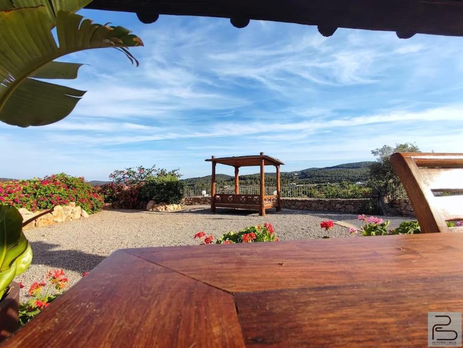Casa Can Lluc Con Piscina, Jardin Y Vista Al Campo Sant Miquel de Balansat Eksteriør billede