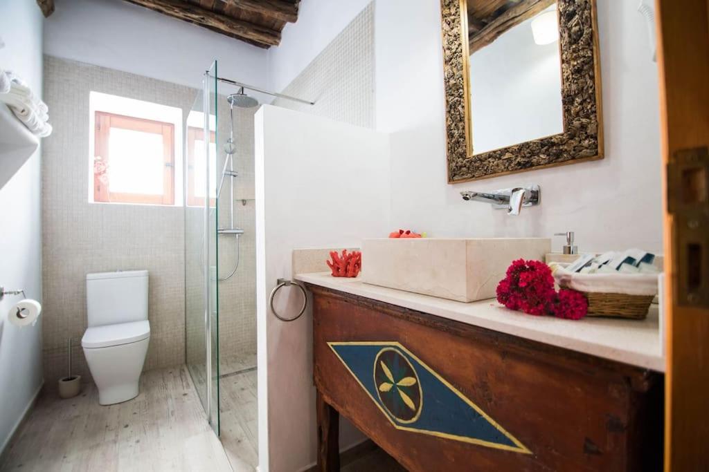 Casa Can Lluc Con Piscina, Jardin Y Vista Al Campo Sant Miquel de Balansat Eksteriør billede
