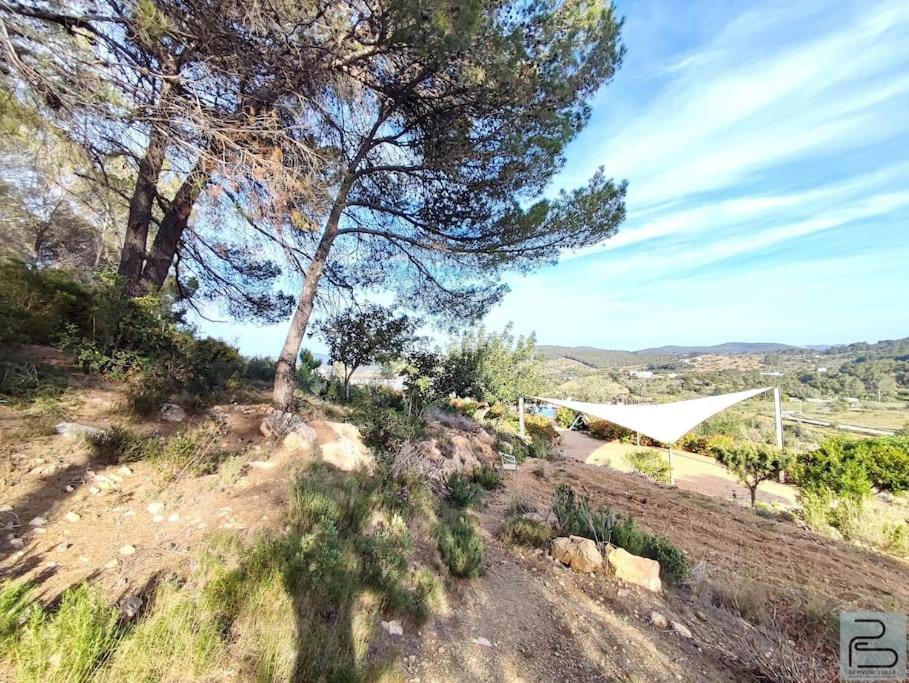 Casa Can Lluc Con Piscina, Jardin Y Vista Al Campo Sant Miquel de Balansat Eksteriør billede