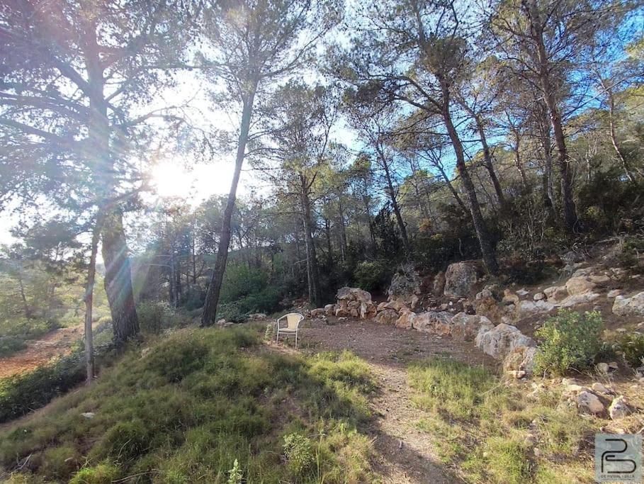 Casa Can Lluc Con Piscina, Jardin Y Vista Al Campo Sant Miquel de Balansat Eksteriør billede