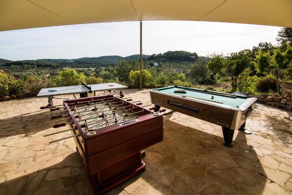 Casa Can Lluc Con Piscina, Jardin Y Vista Al Campo Sant Miquel de Balansat Eksteriør billede