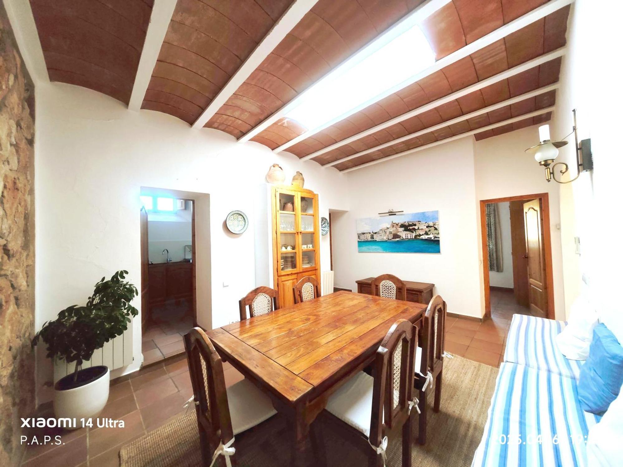 Casa Can Lluc Con Piscina, Jardin Y Vista Al Campo Sant Miquel de Balansat Eksteriør billede