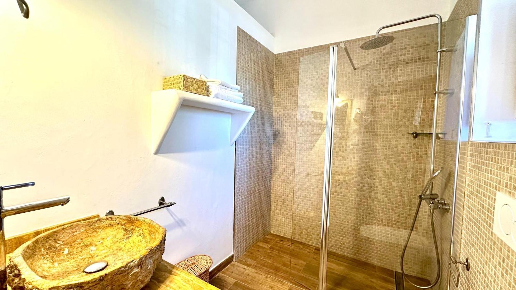 Casa Can Lluc Con Piscina, Jardin Y Vista Al Campo Sant Miquel de Balansat Eksteriør billede