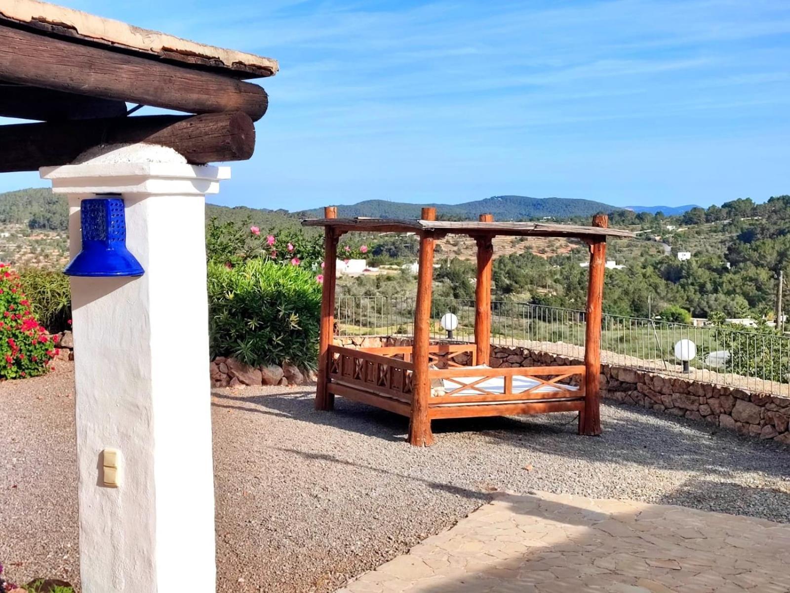 Casa Can Lluc Con Piscina, Jardin Y Vista Al Campo Sant Miquel de Balansat Eksteriør billede
