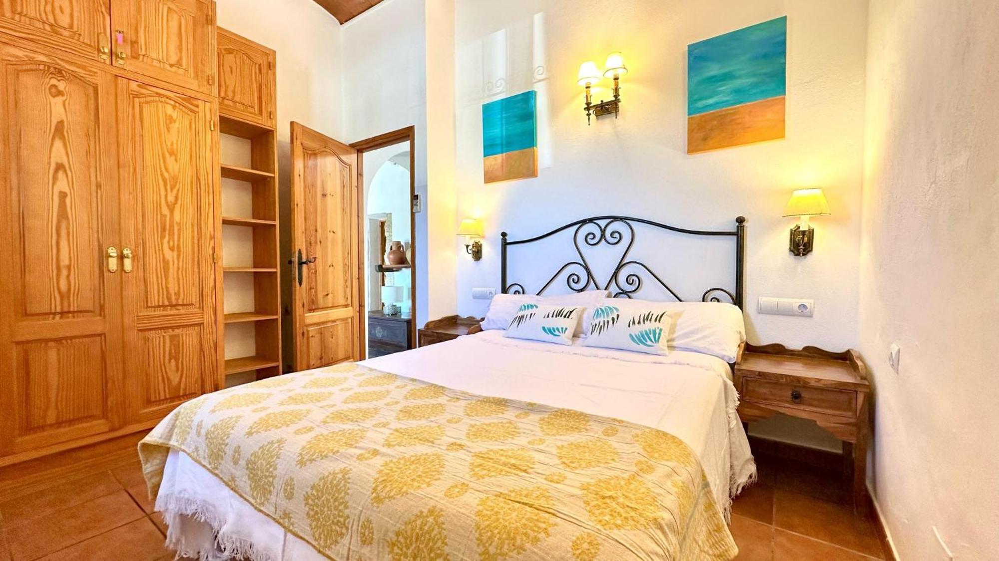 Casa Can Lluc Con Piscina, Jardin Y Vista Al Campo Sant Miquel de Balansat Eksteriør billede