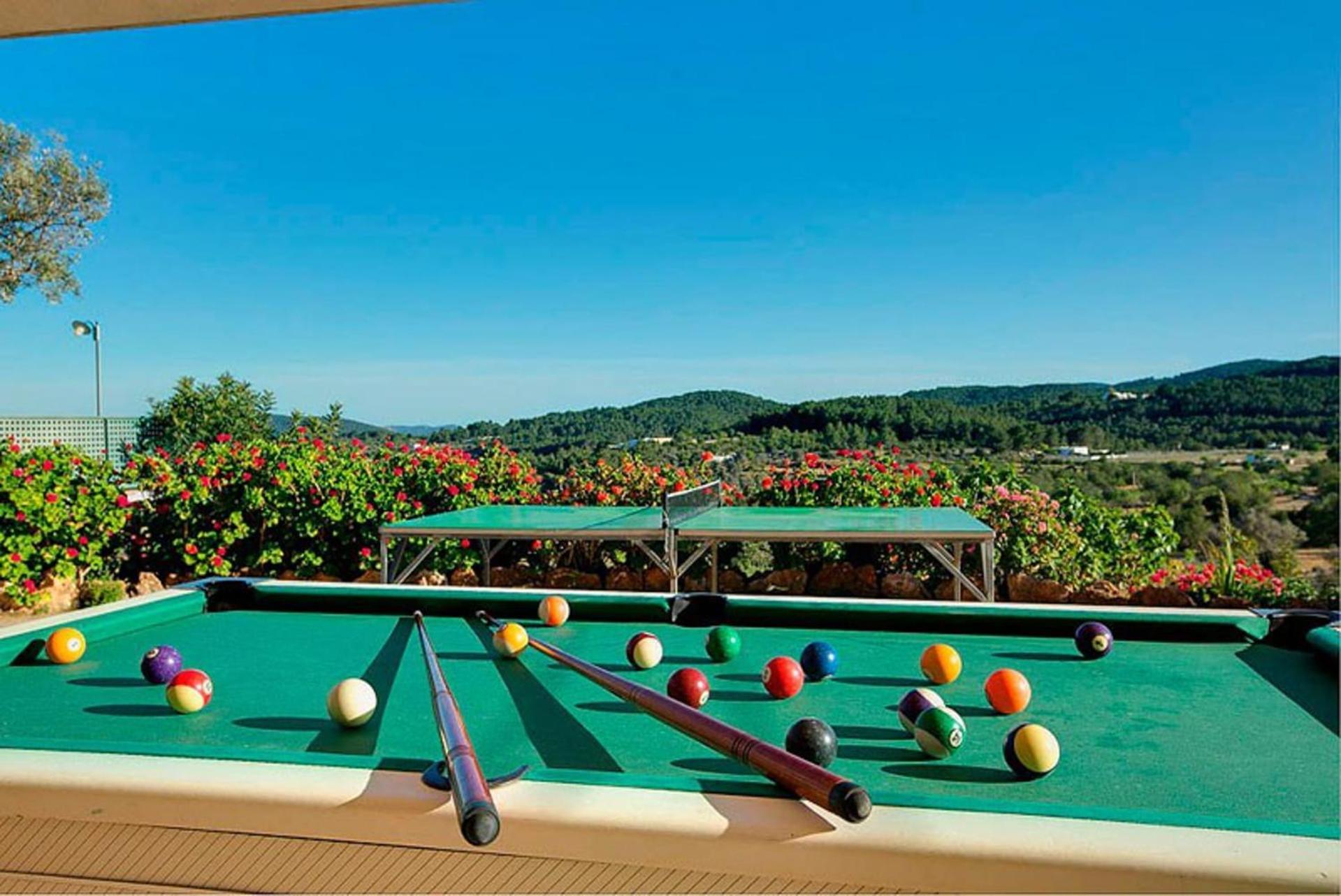Casa Can Lluc Con Piscina, Jardin Y Vista Al Campo Sant Miquel de Balansat Eksteriør billede